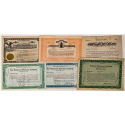 Chocolate Company Stock Certificates  (124547)
