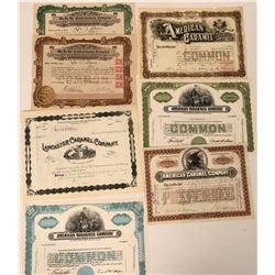 Confectionary Stock Certificates  (124546)