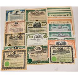 Tobacco Company Stock Certificates  (124573)