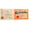 Image 1 : Rosebud Mining Certificate/Golden Triangle Stock Certificate  (88434)