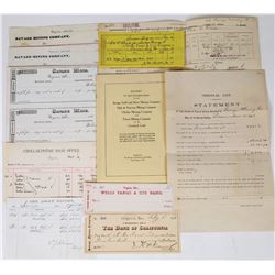 Savage Mining Company Ephemera  (113724)