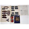 Image 1 : WWII  ERA Unit Shoulder Insignia Lot of 25  (122138)