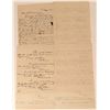 Image 1 : Five 1879 Written Documents - Inlcuding an Interpreting Letter  (123176)