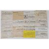 Image 1 : Comstock Billhead Collection 1 (Virginia City, Gold Hill, Silver City)  (113756)