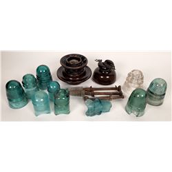 Collection of used Insulators  (123195)