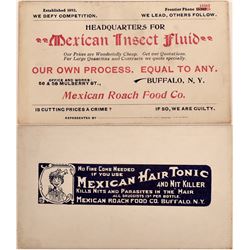 Mexican Roach Food Store Card  (124112)