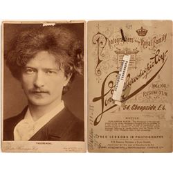 Photo Portrait of Paderewski  (124108)