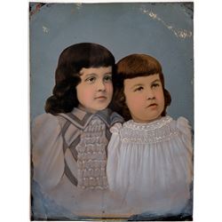 Rare Hand Colored Tintype   (124599)