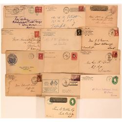 Thirteen Western U. S. Covers  (117134)