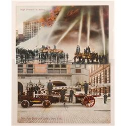 Nice Firefighter Postcards (2)  (105351)