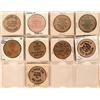 Image 2 : Fresno California  Wooden Nickel Collection  (122931)
