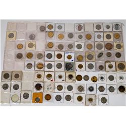 Tokens/Medals/Pins "Judaica" Group  (120258)