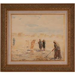 Thomas Sidney Moran Watercolor  (117703)