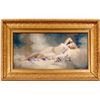 Image 1 : Andrew Putnam Hill Gouache Nude Painting  (78425)