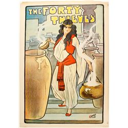 Forty Thieves Lithograph  (78964)