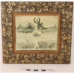 Litho Copy of Four Shipwrecks  (121145)