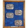Image 1 : Charles M Russell Belt Buckles (4)  (89846)