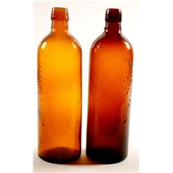 Duffy Malt Whiskey Bottles (2)  (78850)