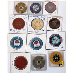 California Poker Room Chips  (124065)