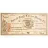 Image 1 : Spread Eagle Copper Mining Co. Stock Certificate, Saginaw District, 1863  (62923)
