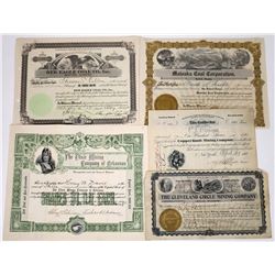 Southern Mining Stocks (5)  (118635)