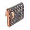 Image 1 : Louis Vuitton Black Multicolore Monogram Canvas Leather Koala Wallet