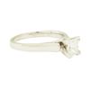 Image 1 : 0.59 ctw Diamond Engagement Ring - 14KT White Gold
