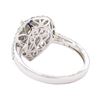 Image 3 : 1.68 ctw Pink Sapphire and Diamond Ring - Platinum