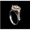 Image 4 : 14KT White Gold 1.63 ctw Diamond Ring