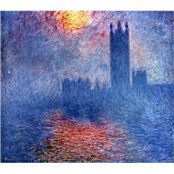 Claude Monet - The Parlaiment in London