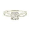 Image 2 : 0.60 ctw Diamond Ring - 14KT White Gold