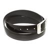 Image 2 : Louis Vuitton Black Leather Ceinture Mirage Belt 90