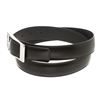 Image 5 : Louis Vuitton Black Leather Ceinture Mirage Belt 90