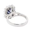 Image 3 : 2.55 ctw Sapphire and Diamond Ring - 14KT White Gold