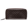 Image 1 : Emporio Armani Dark Brown Leather Zipper Wallet