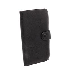 Chanel Vintage Black Caviar Leather Timeless French Purse Wallet