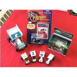 (7) Sprint Car Set, 1/24, 1/50,  1/64 D
