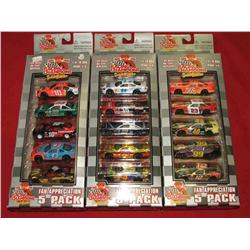 (3) NASCAR Racing Champions Fan  Apprec