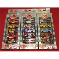 (3) NASCAR Racing Champions Fan  Apprec