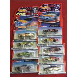 (9) Hot Wheels Racing 1/64 Die  Cast