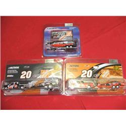 (3) Action Tony Stewart 1/64 Die  Cast 