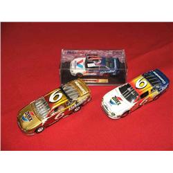 (3) Mark Martin #6 3 Car Set -  (2) 1/3