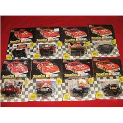 (8) Racing Champions Stock Cars  1/64