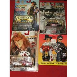 (3) Hot Country1/64 & (1) Brooks  & Dun