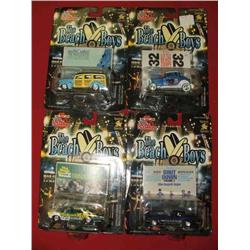 (4) Beach Boys Commemorative  Cars - 1/
