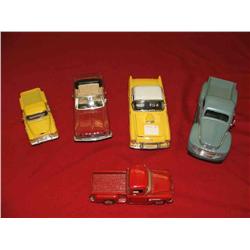 (5) Die Cast Vehicles