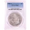 Image 1 : 1881-S $1 Morgan Silver Dollar Coin PCGS MS65