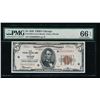 Image 1 : 1929 $5 Chicago National Bank Note PMG 66EPQ