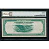 Image 2 : 1918 $1 New York Federal Reserve Bank Note PMG 64