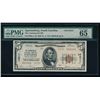 Image 1 : 1929 $5 Spartanburg National Bank Note PMG 65EPQ